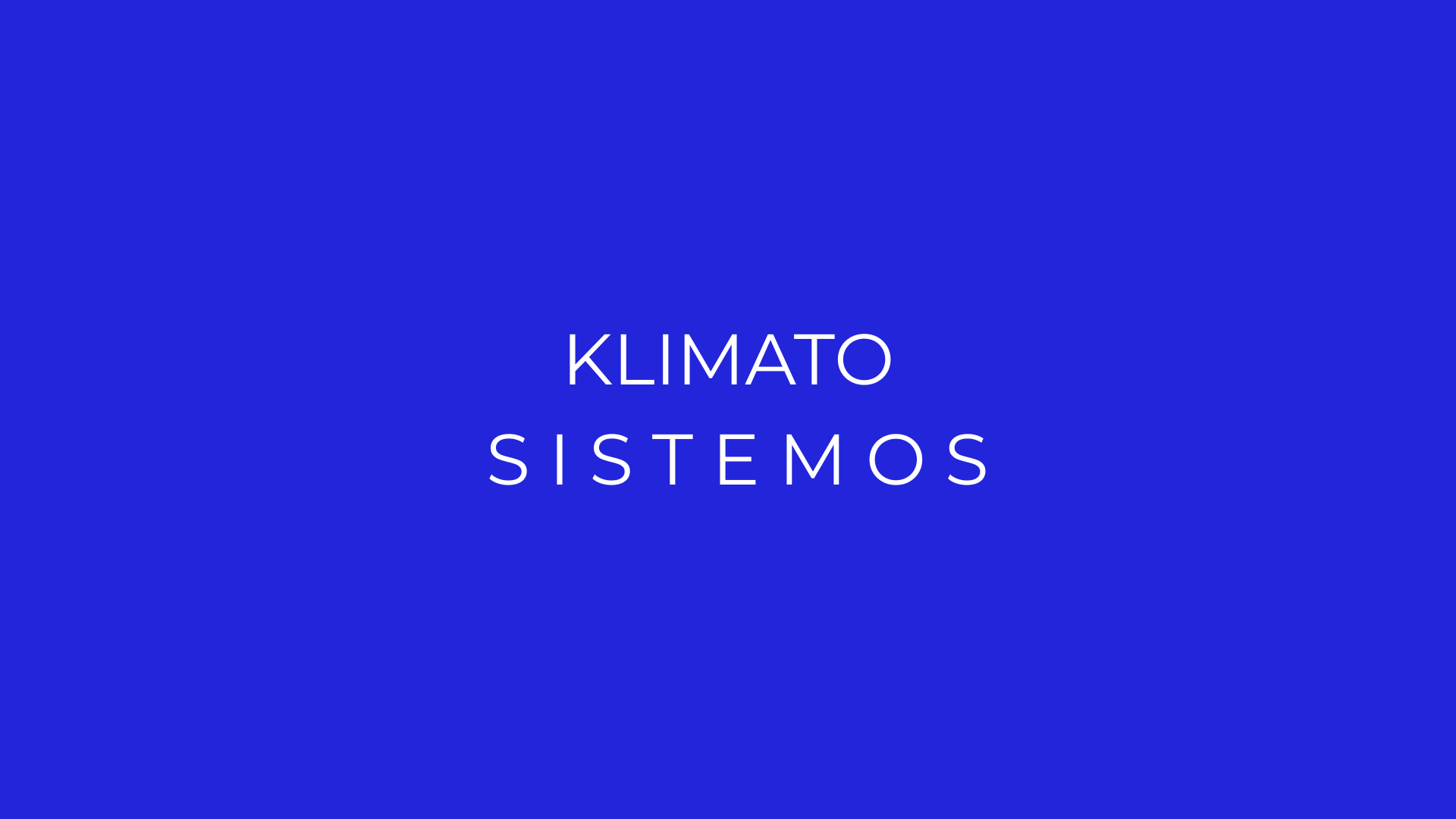 KLIMATO SISTEMOS